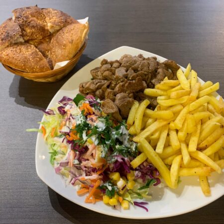 Lamm Kebab Teller